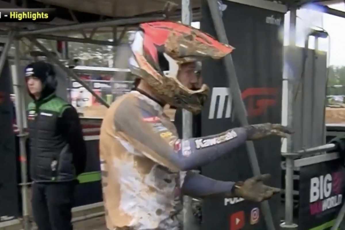 Mikkel Haarup musste das Rennen an der Box beenden