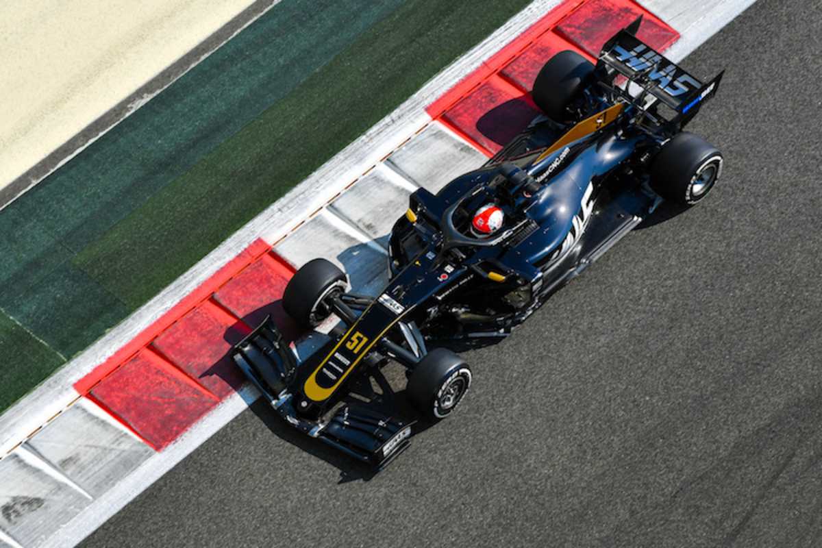 2019: Haas VF-19-Ferrari mit Pietro Fittipaldi
