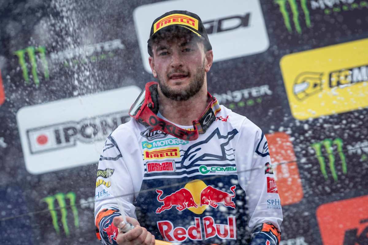Jeffrey Herlings ist trotz seines Sieges nicht ganz zufrieden