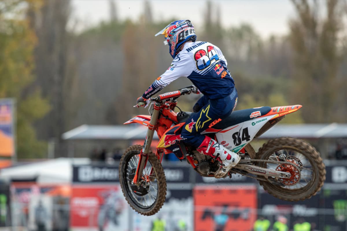 Jeffrey Herlings zeigte in Mantova wieder einen Husqrenritt