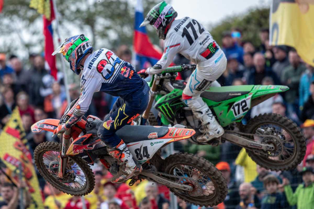 Das Duell zwischen Herlings und Boisramé im ersten Lauf