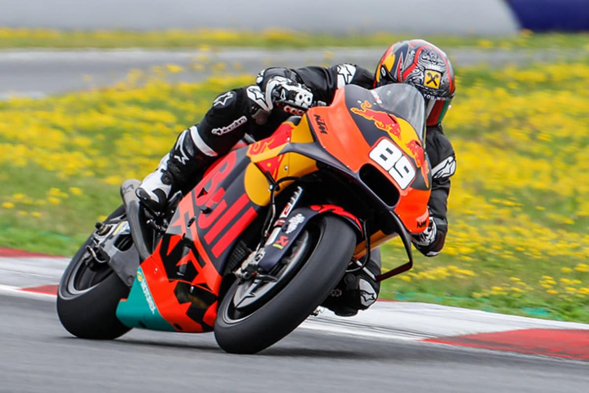 MotoGP-Test 2019 auf dem Red Bull Ring: Hirscher bändigt rund 280 PS