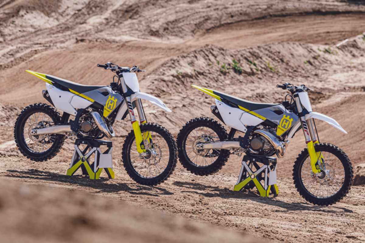 Die Zweitaktmodelle verfügen alle über Einspritzmotoren