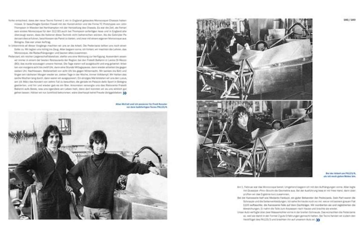 Arbeit am Formel-1-Tecno