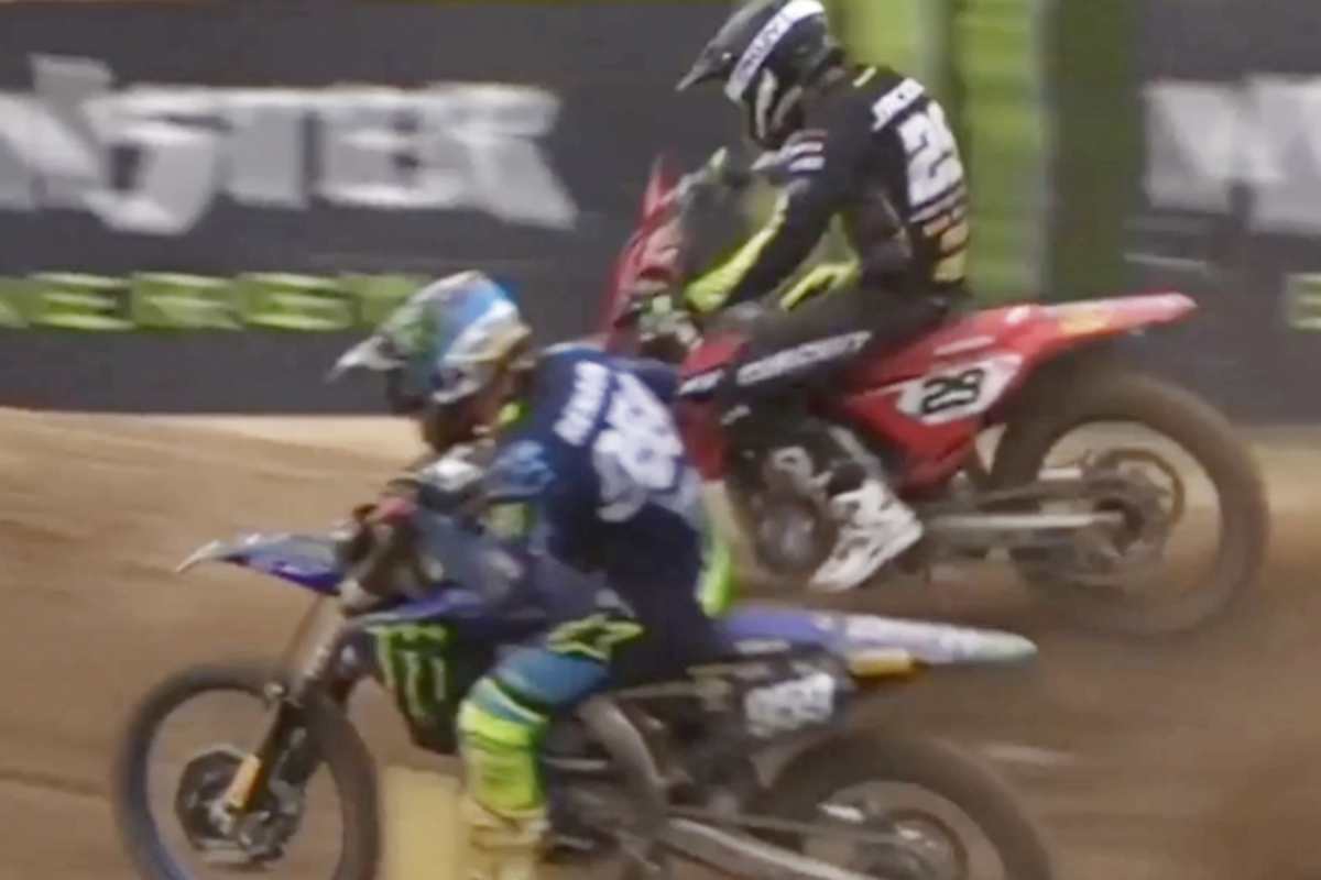 Henry Jacobi im Duell mit MX2-Champion Maxime Renaux