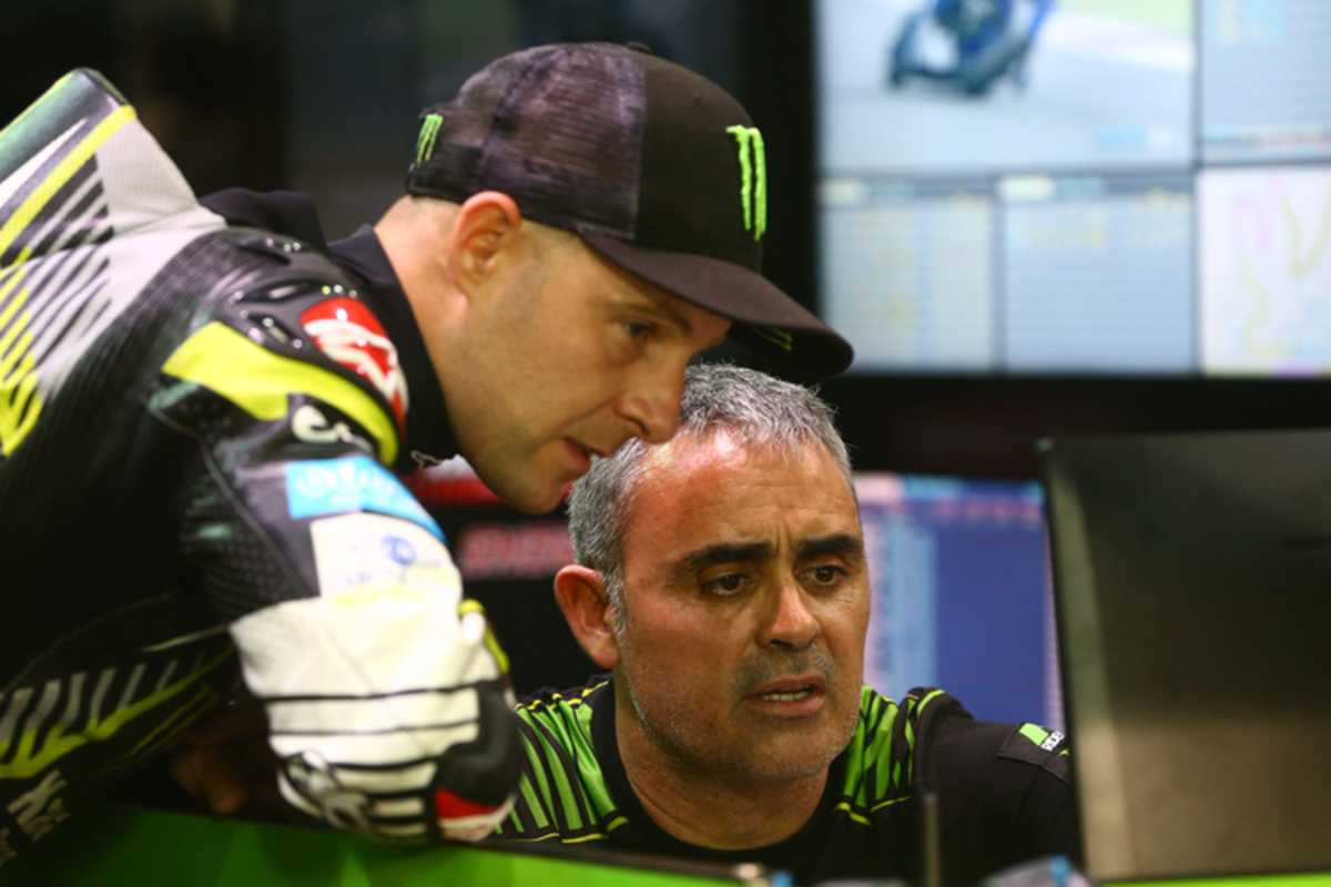 Jonathan Rea mit seinem langjährigen Crewchief Pere Riba 