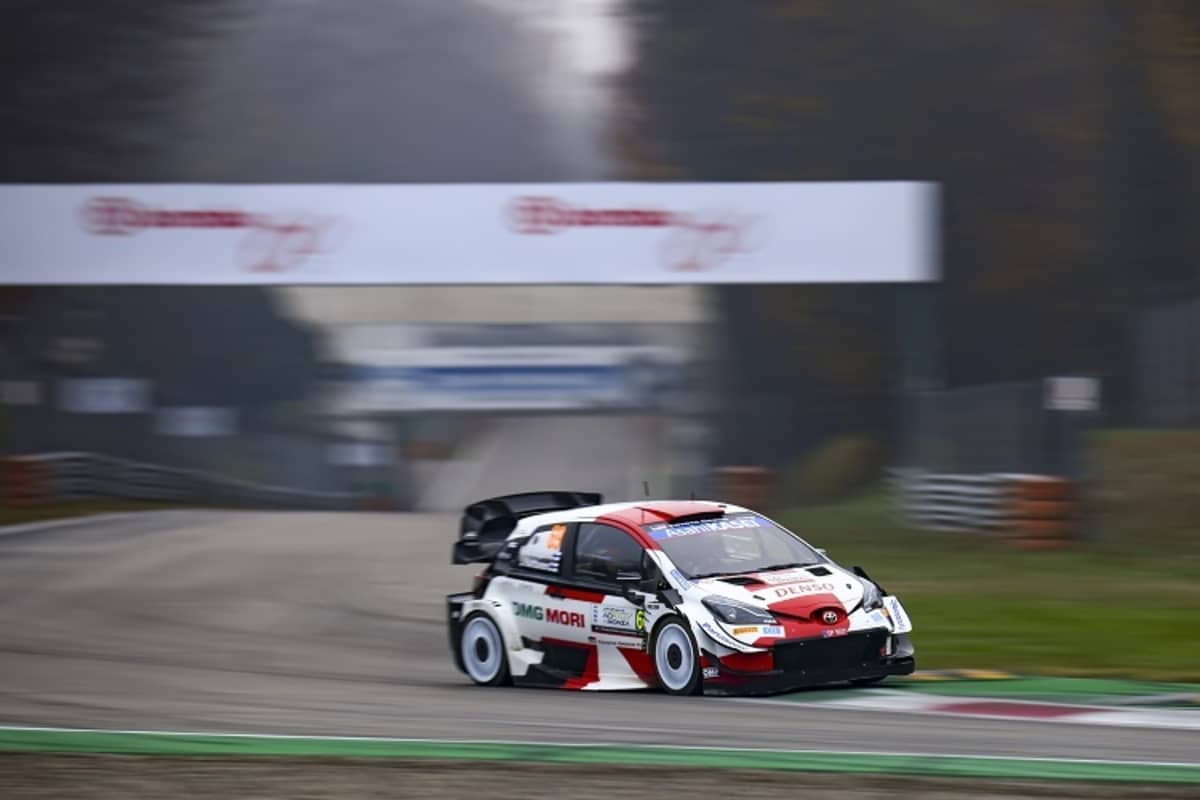 Kalle Rovanperä auf der Grand Prix-Strecke