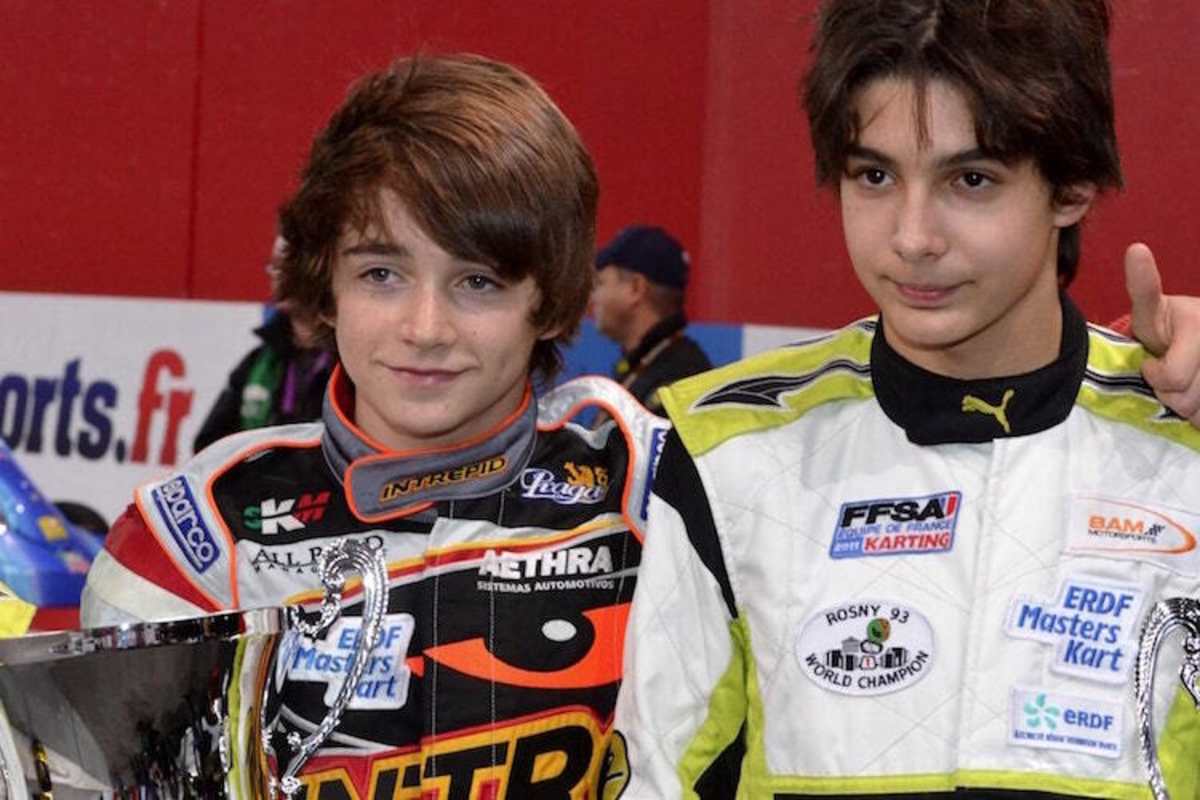 Charles Leclerc und Esteban Ocon 2011