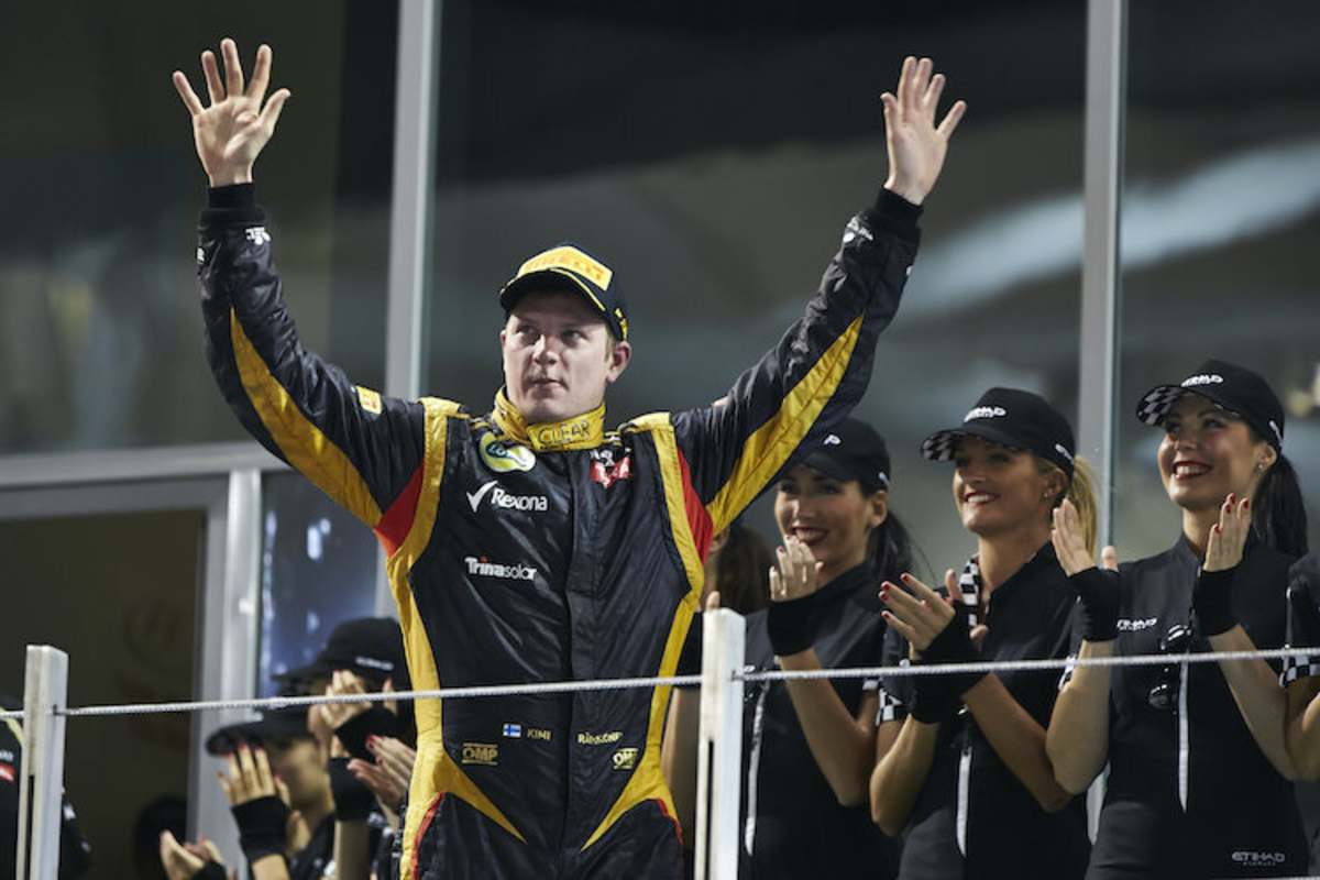 Sieg in Abu Dhabi 2012 mit Lotus