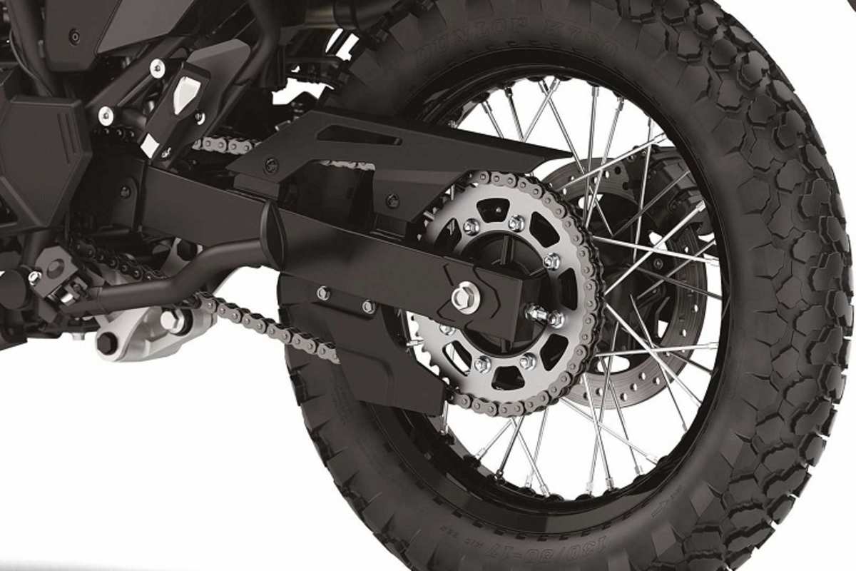 Die 30 mm längere Schwinge vermindert die Hecklastigkeit bei voller Beladung