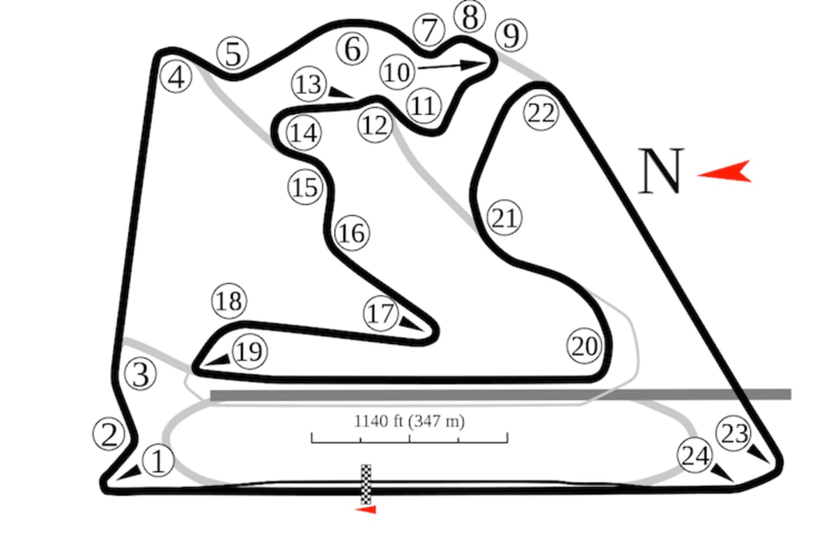 Die Pistenführung von 2010 – die Langstreckenvariante