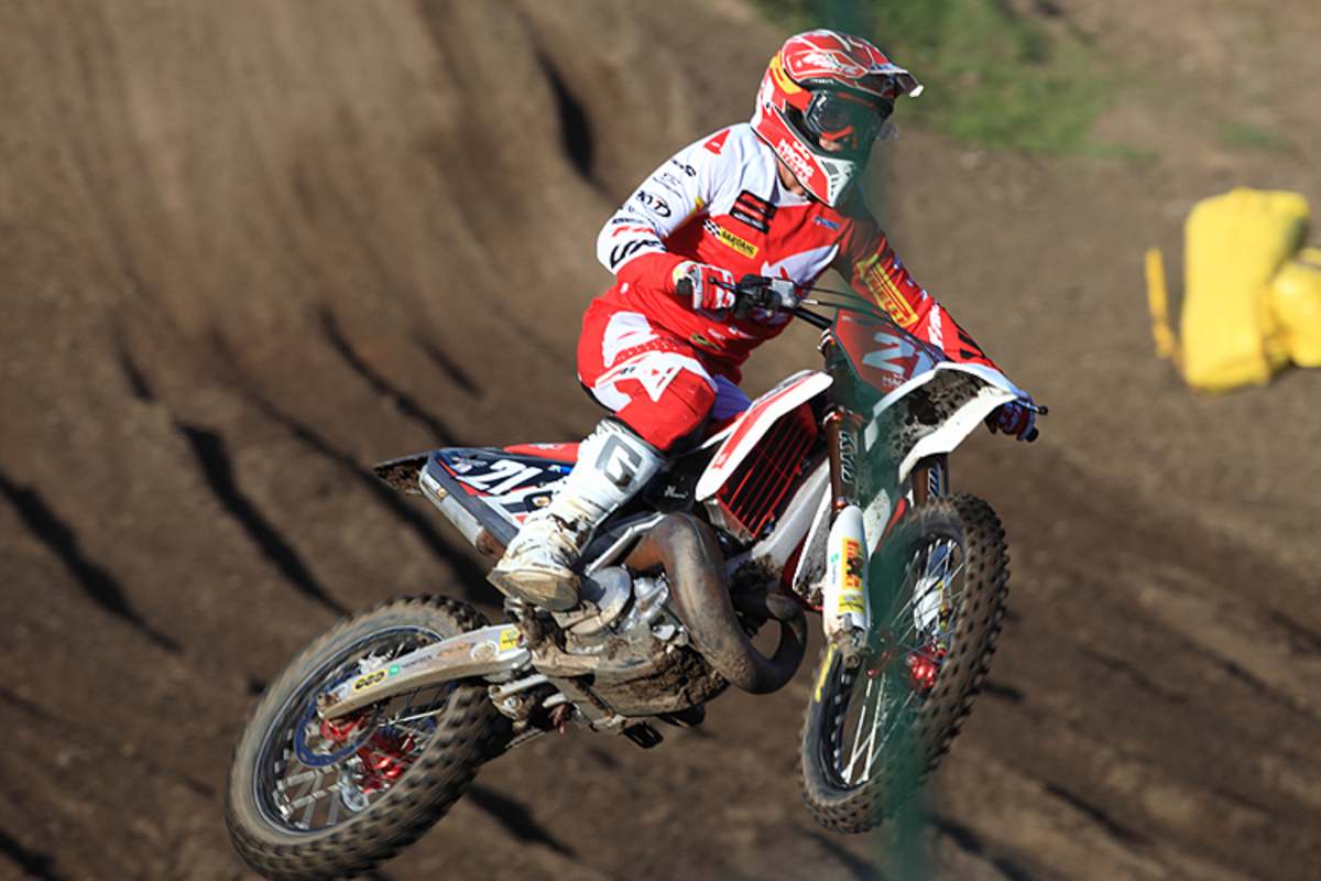 EMX250 Leader Nicholas Lapucci