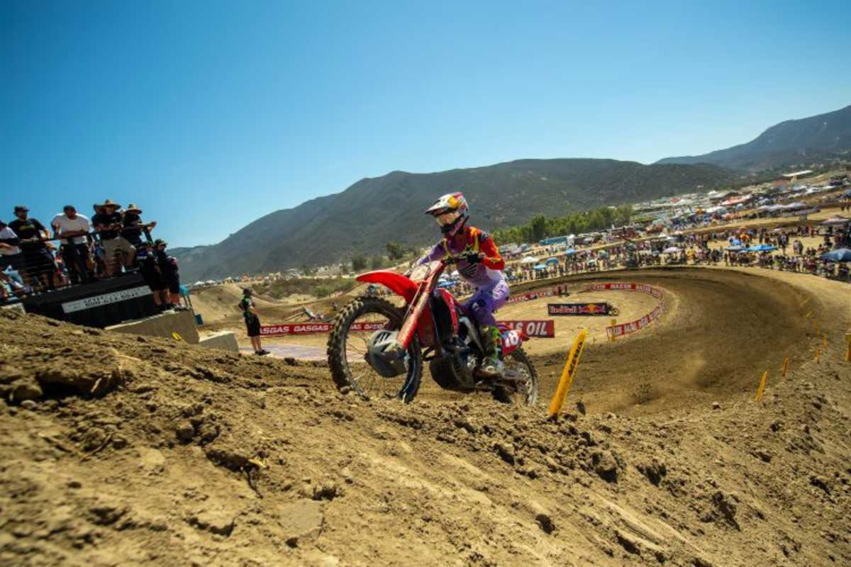 Jett Lawrence in den Hügeln Kaliforniens