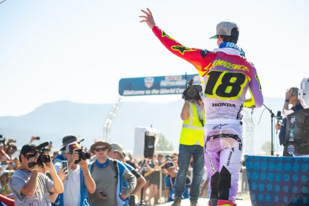 Jett Lawrence ist ein Publikumsliebling