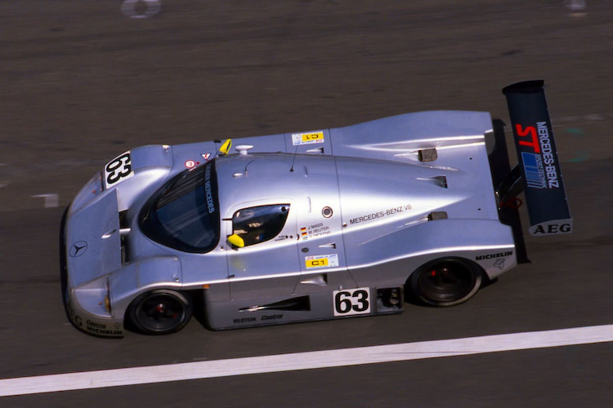 Triumph beim 24 Stunden-Rennen von Le Mans 1989 mit Sauber-Mercedes