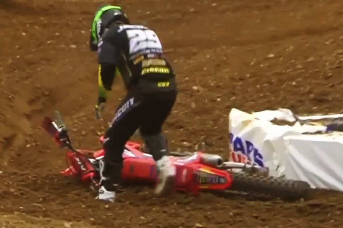 Henry Jacobi stürzte in der ersten Runde und fiel zurück