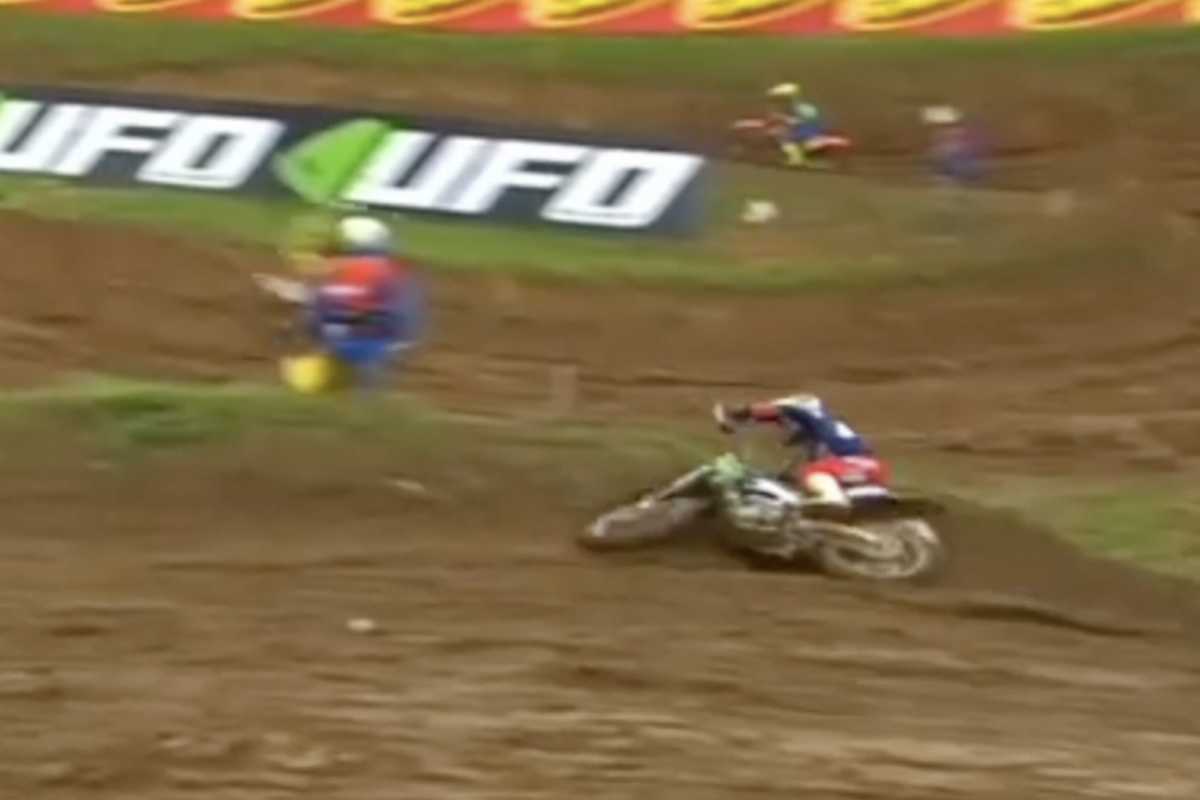 Maxime Renaux stürzte am Ende des ersten Laufs