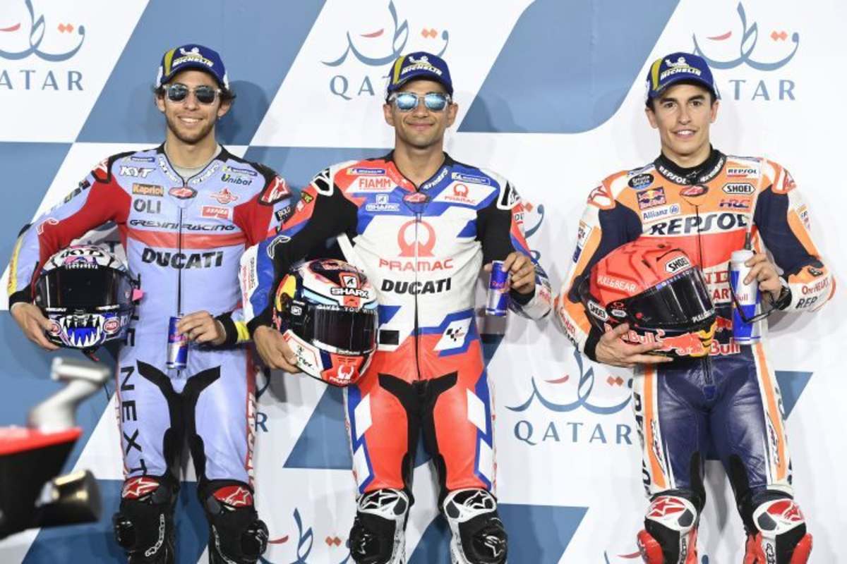 Jorge Martin, Enea Bastianini & Marc Marquez