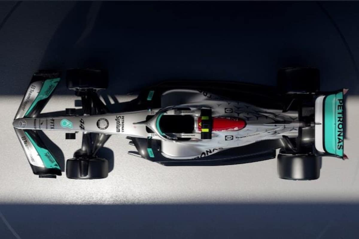 Der Wagen von Lewis Hamilton und George Russell