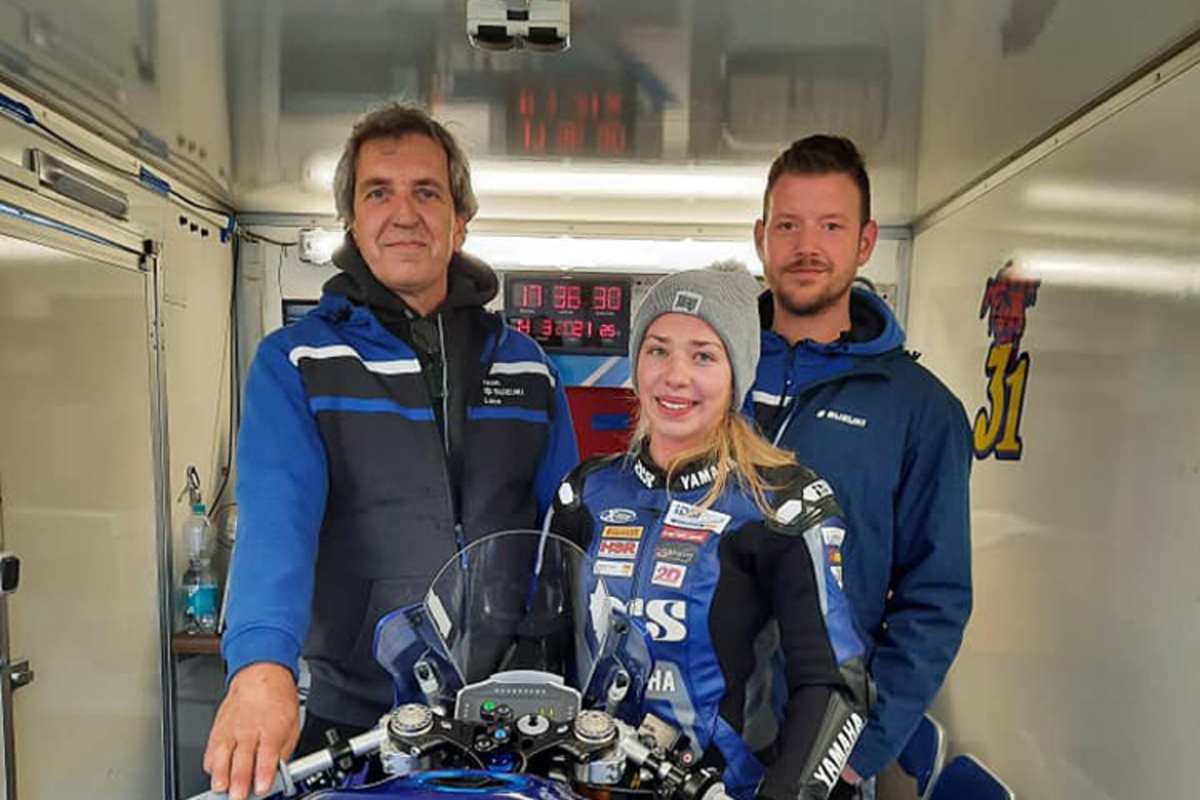 Team Laux mit Lucy Michel