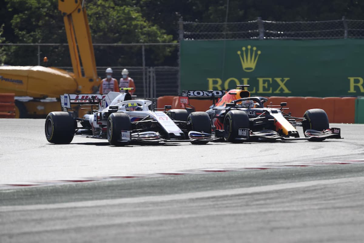 Mick Schumacher gegen Max Verstappen in Ungarn