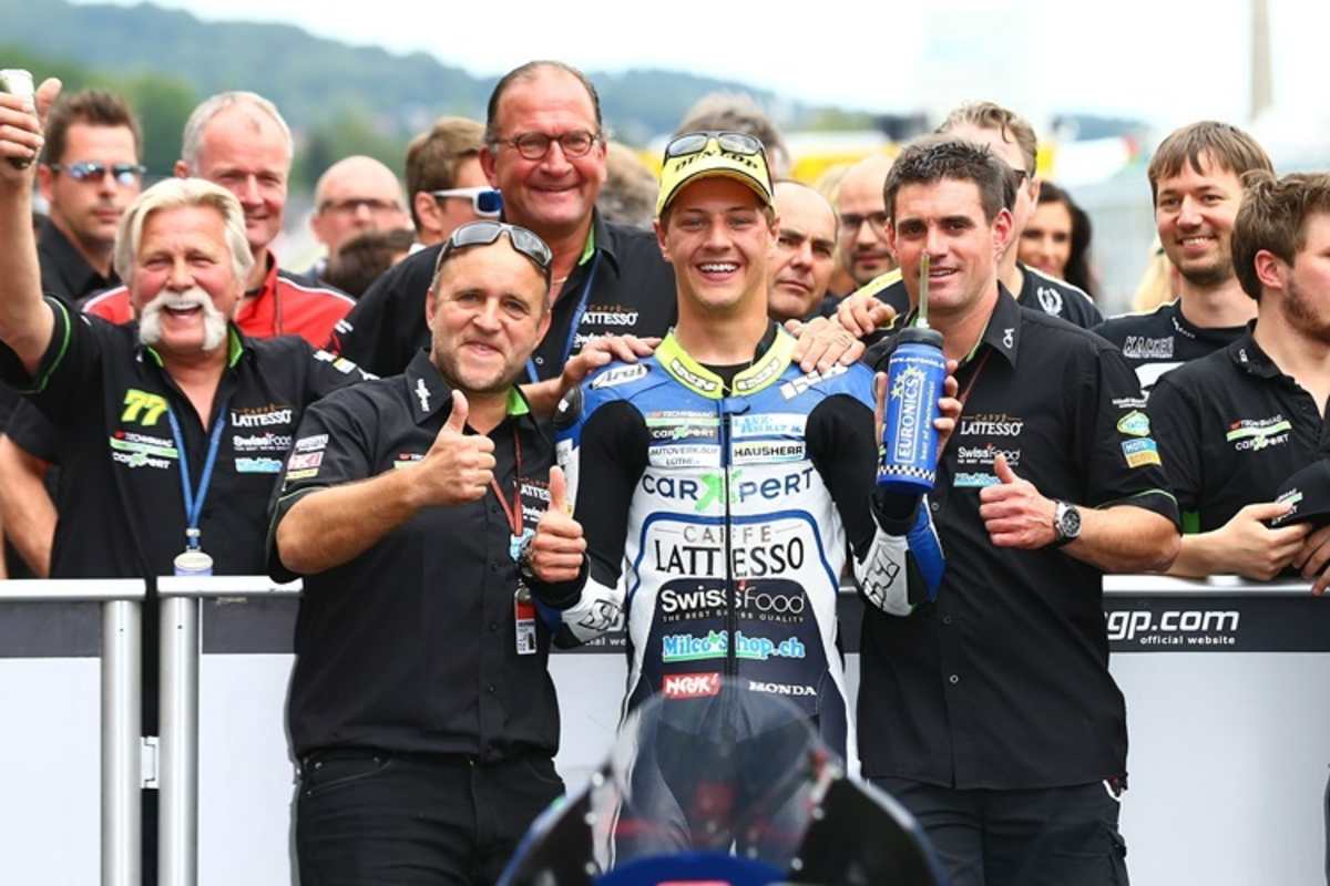 Moto2-Sieger Domenique Aegerter