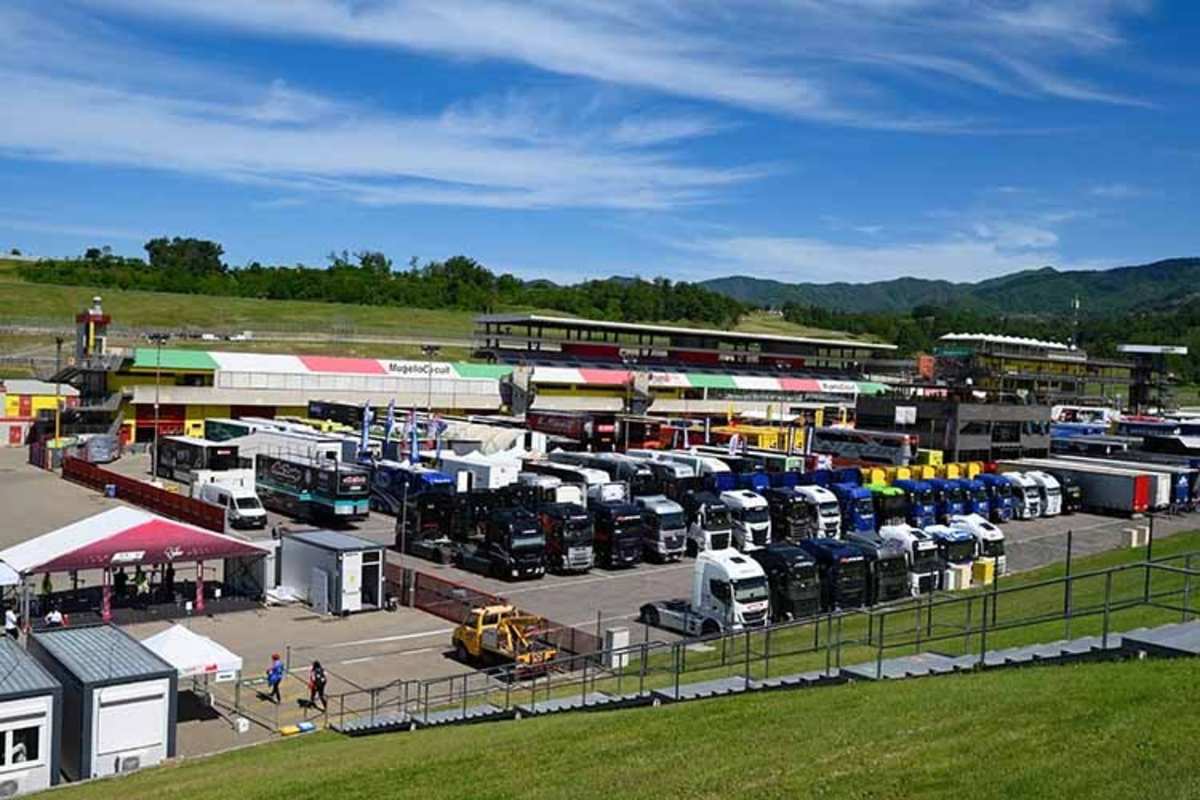 Mugello präsentierte sich heute vion seiner sonnigsten Seite