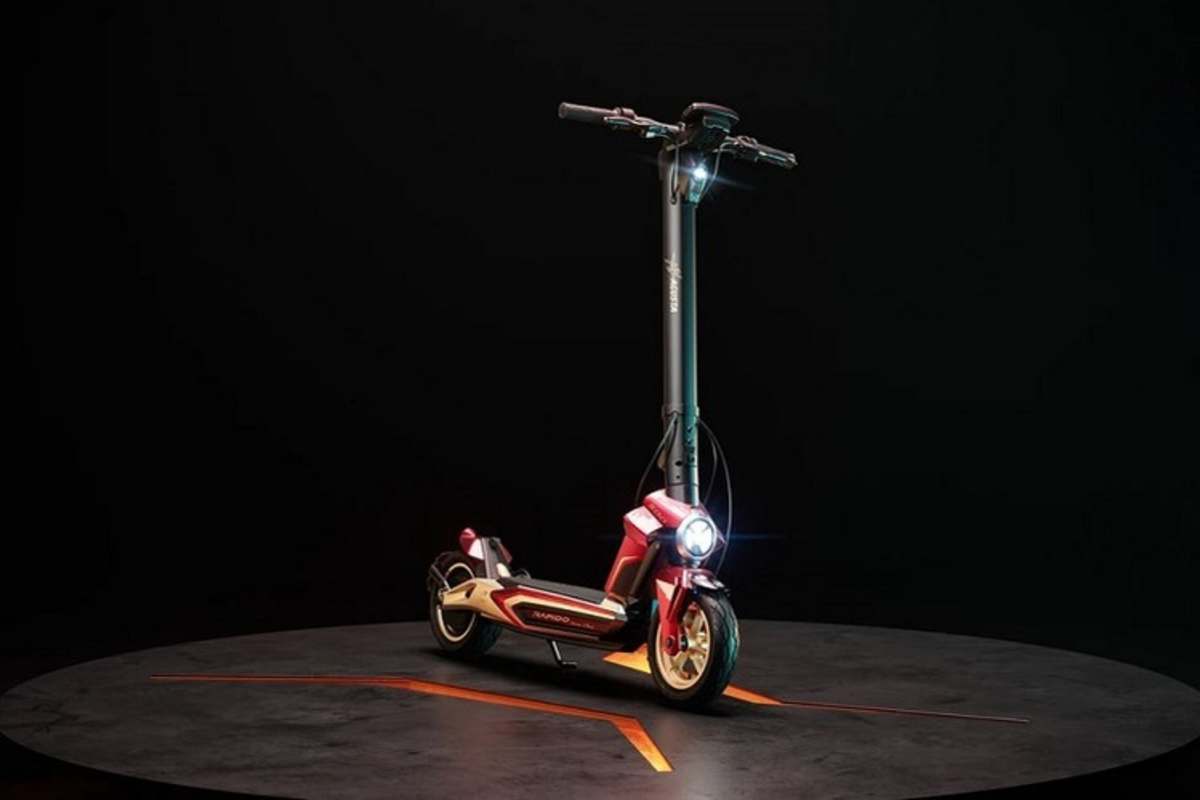 Im optionalen Racing-Kit enthalten ist eine Auspuffanlage von Akrapovic