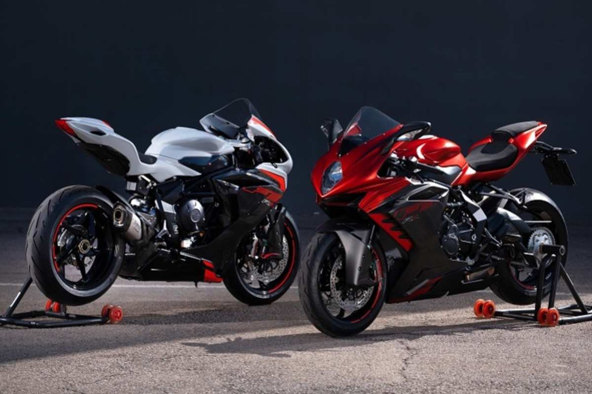 Auch die Reisemaschine von MV Agusta ist eine bestechend schöne Metallskulptur