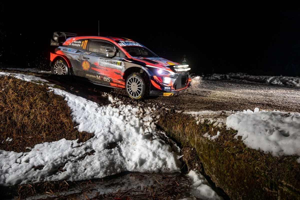 Vorjahressieger Thierry Neuville ohne rechten Glanz