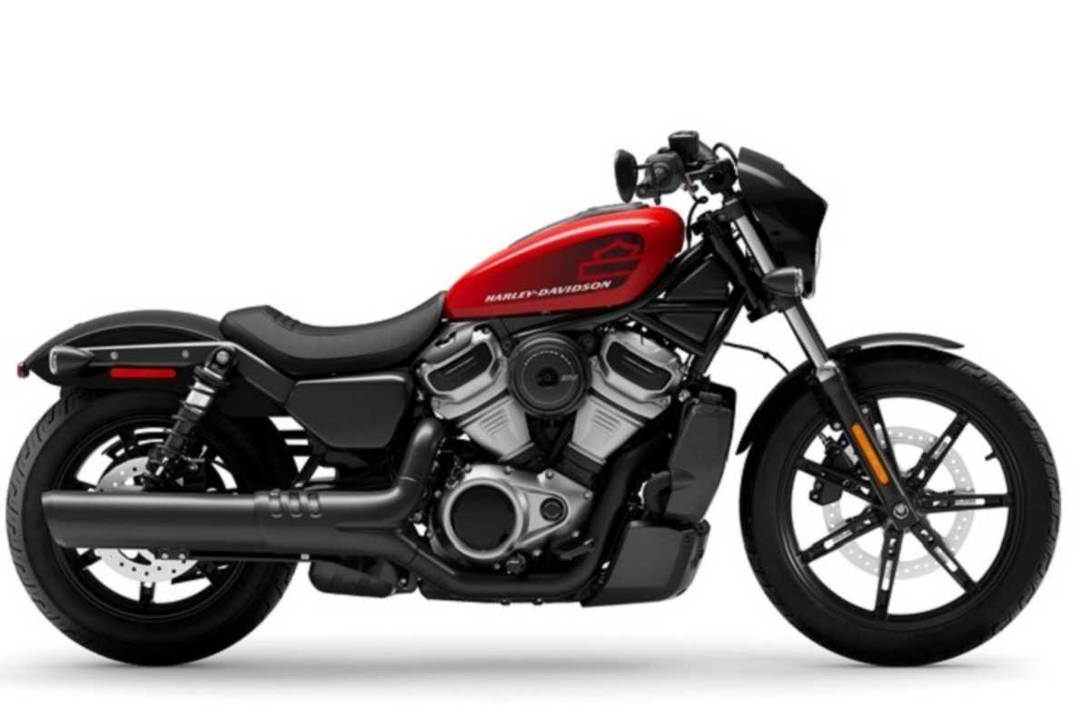 Die Nightster ist sogleich als Harley zu erkennen, obwohl ein völlig neuer Motor verbaut ist 