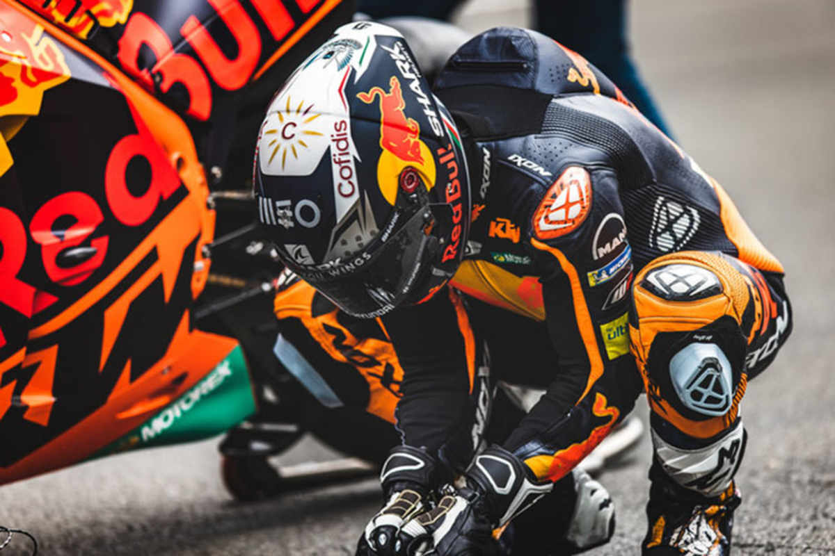 In Rossi-Pose: Miguel Oliveira