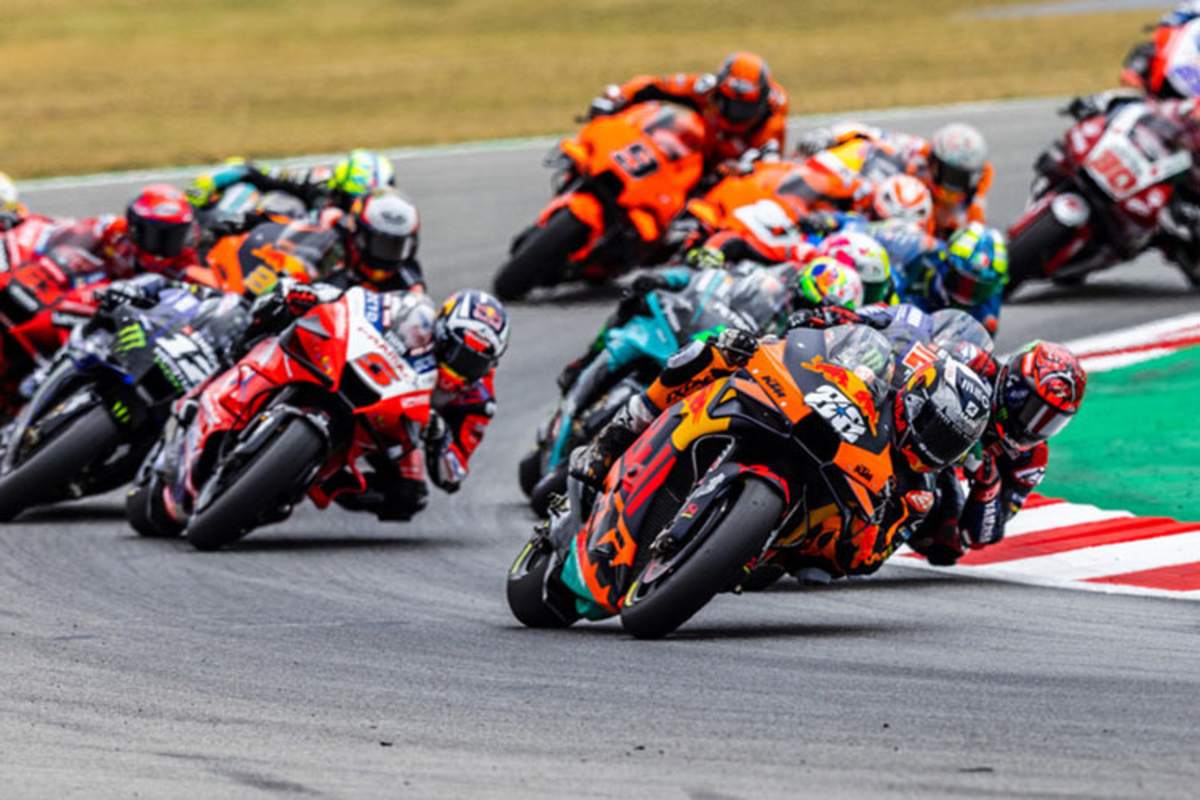 Miguel Oliveira (88) setzte sich schon in der Abfangsphase durch