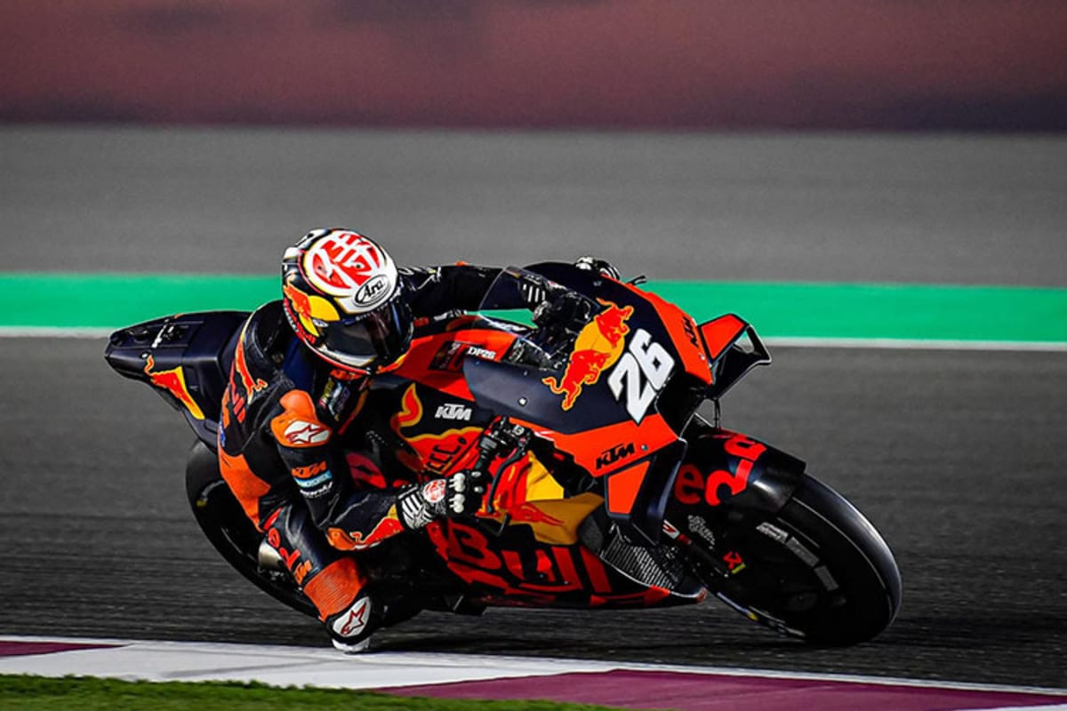 Dani Pedrosa letzte Woche beim Test in Doha