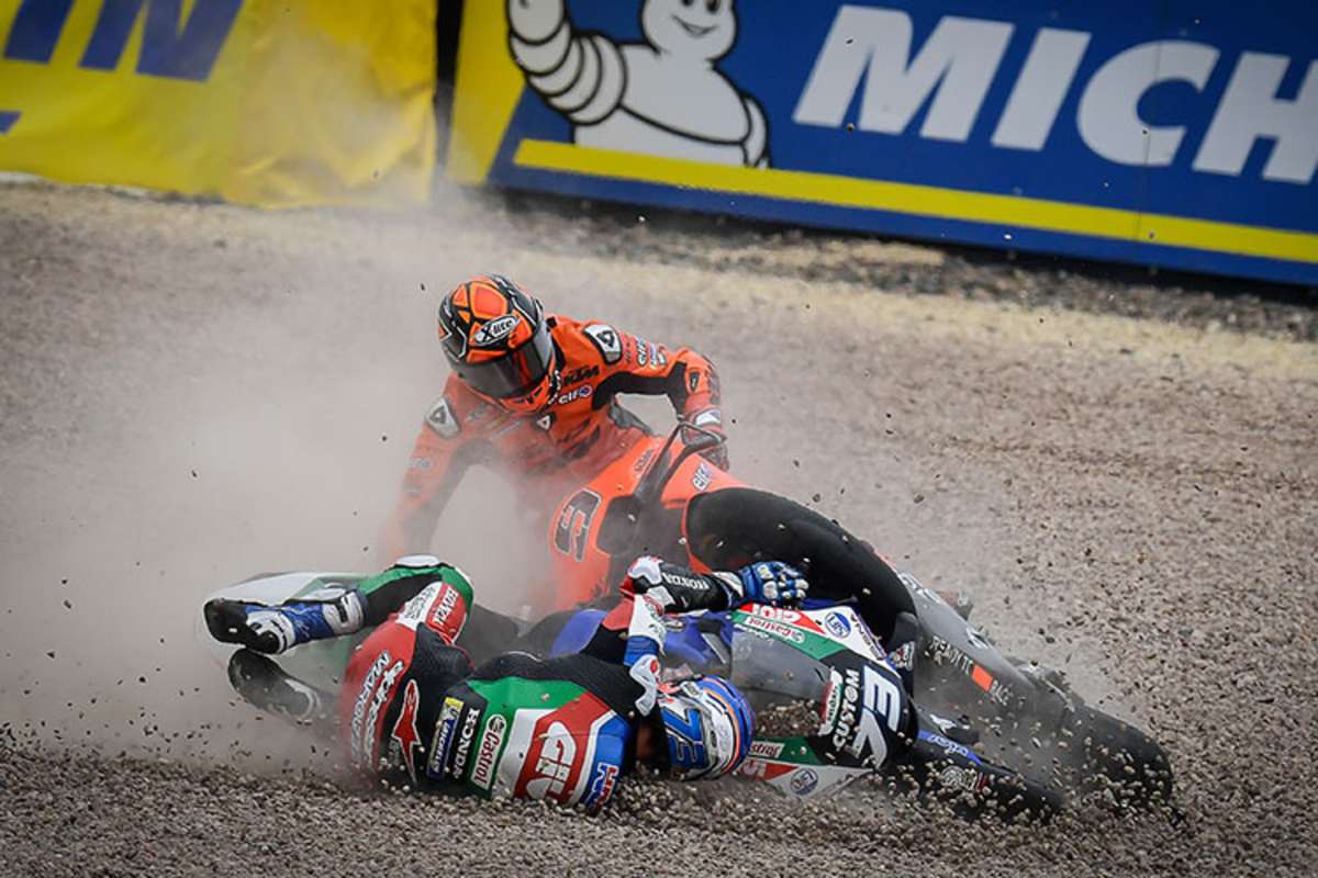 ... beide Fahrer kamen glimpflich davon...