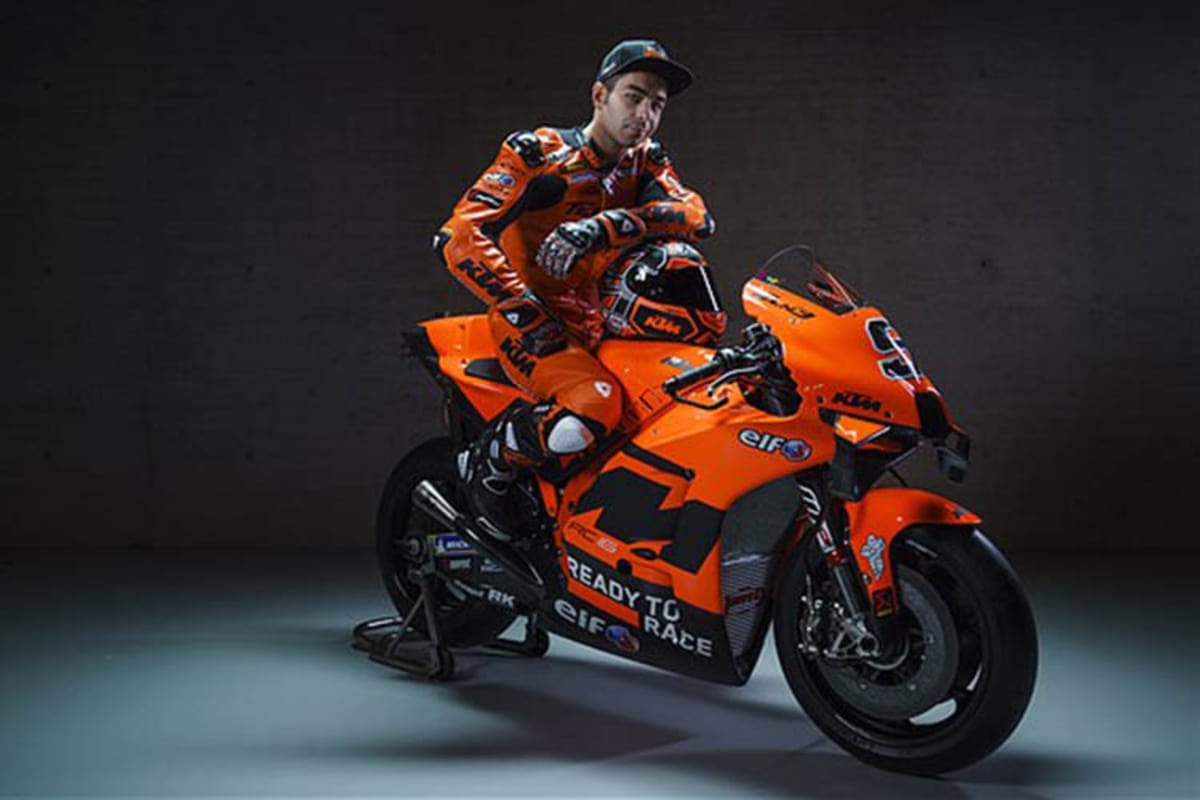 Ready to Race: Danilo Petrucci mit der Tech3-KTM