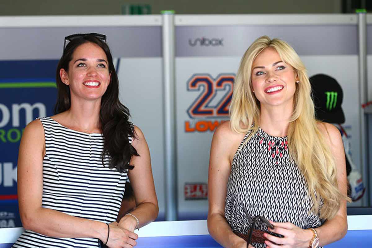 Pippa Laverty mit Penny, der Frau von Alex Lowes