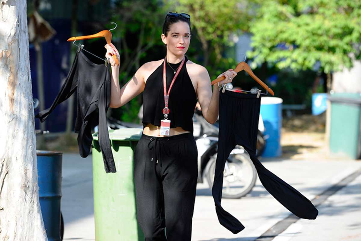 Im Ducati-MotoGP-Jahr 2016: Pippa in Sepang/Malaysia