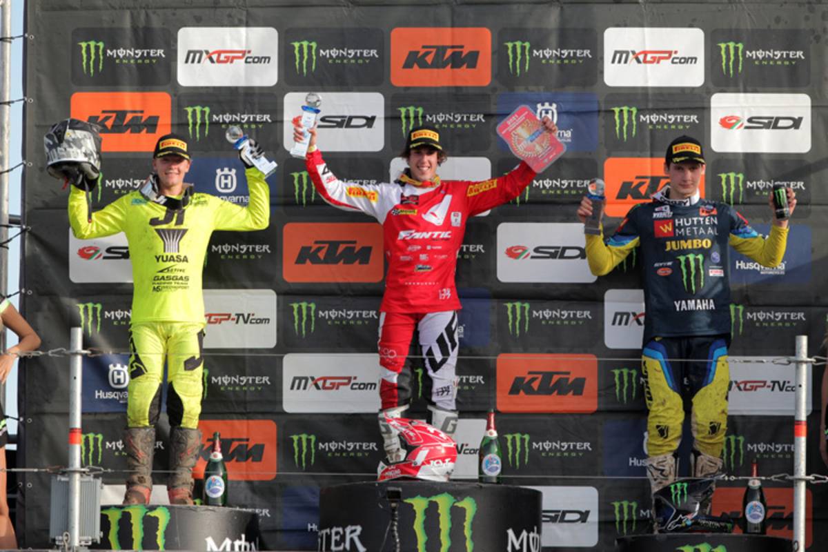 Lapucci gewann die Tageswertung vor Horgmo und Bonacorsi