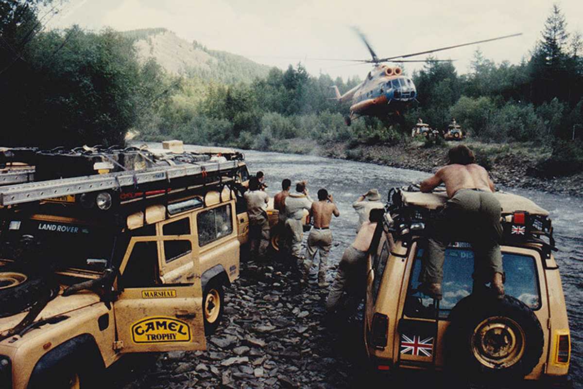 Die Camel-Trophy führte meist durch unwegsames Gelände