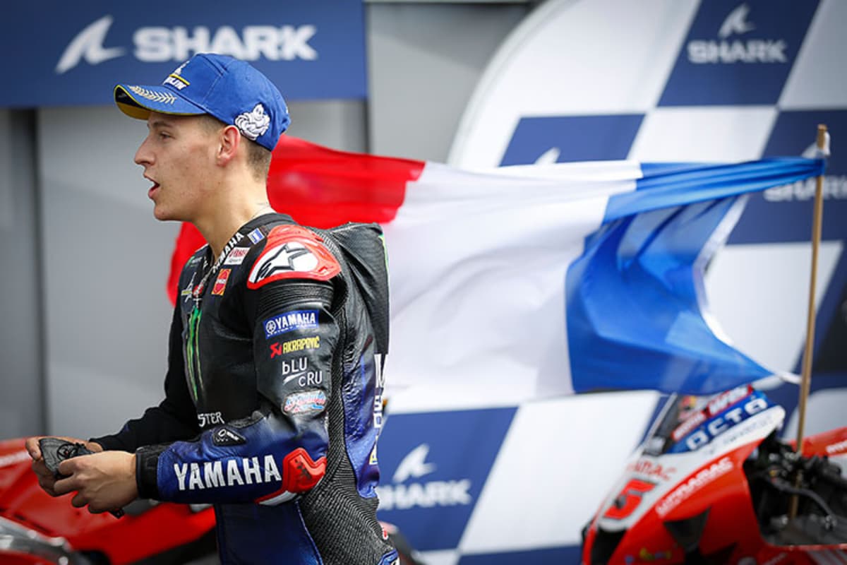 Fabio Quartararo: Platz 3 im Regen