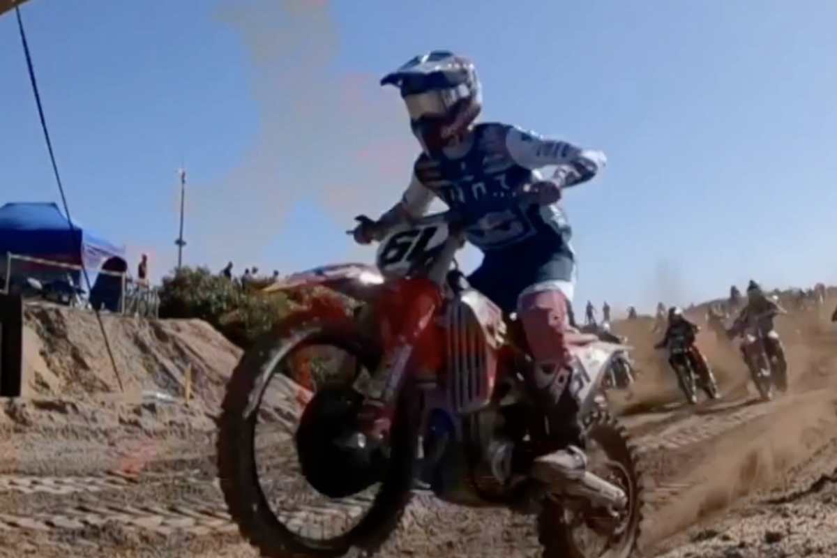 Jorge Prado gewann den Start