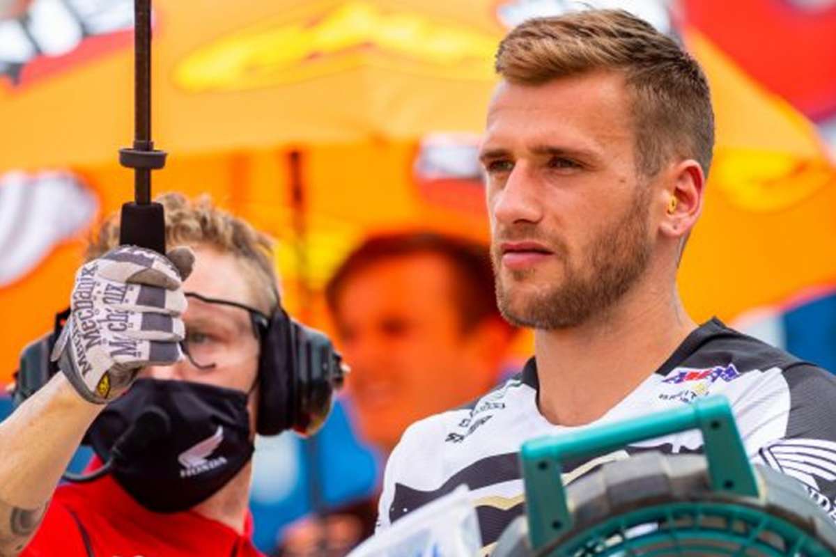 Ken Roczen, voll konzentriert vor dem Start