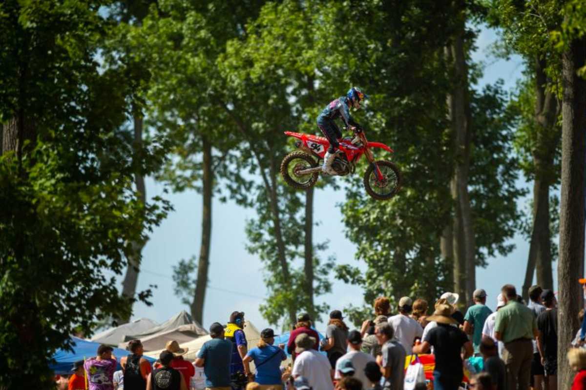 Ken Roczen am 'Godzilla Jump' in Indiana