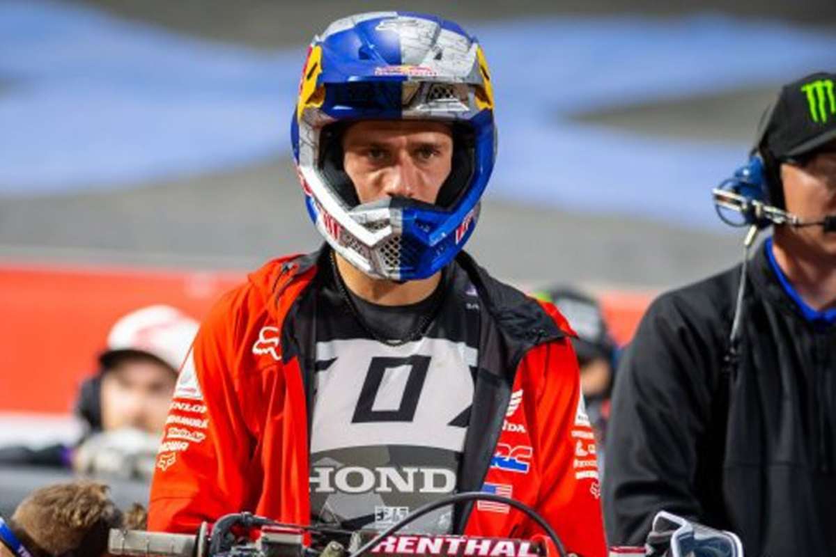 Ken Roczen konzentriert vor dem Start