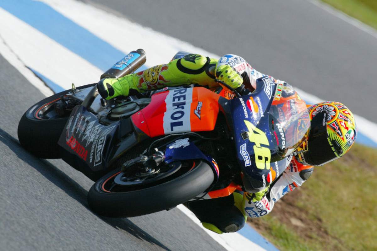 Die Viertakt-Ära leutete Valentino Rossi 2002 mit einem Titel ein