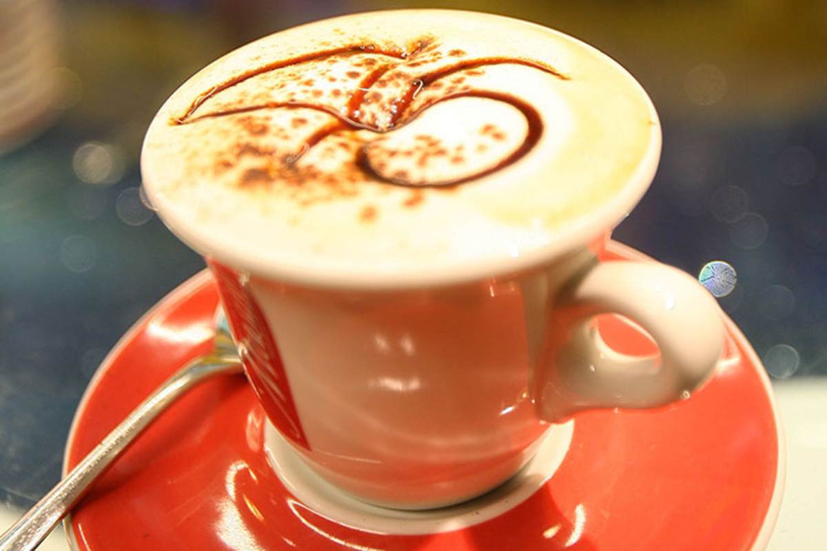 Cappuccino mit der Nummer 46: Pflicht beim Stopp in Tavullia