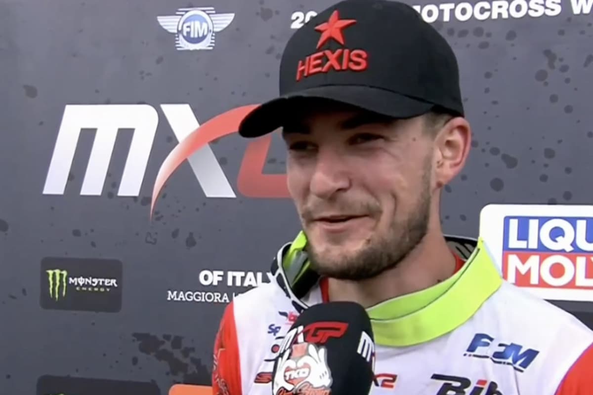 Stephen Rubini stand erstmals auf einem Grand-Prix-Podium