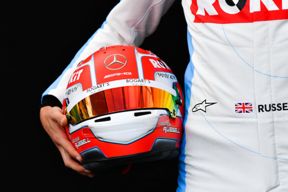 Russells Helm für die Formel-1-WM 2020