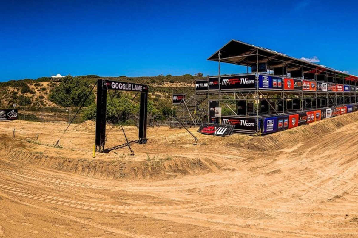 Die Strecke in Riola ist sandig